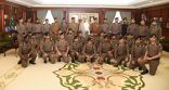 سمو أمير جازان يقلد ” 32 ” ضابطاً رتبهم الجديدة من منسوبي الأمن العام