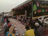 خلال ثلاثة أيام : 150 مستفيد من مشروع إفطار صائم بالخيمة الرمضانية باجتماعي خلب