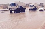 بلدية محافظة بيش تنفذ خطة الطوارئ لمواجهة الحالة المطرية التي شهدتها المنطقة مؤخراً