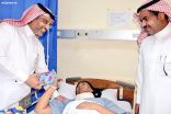 أمنية مبادرة الصحة للمرضى ومستشفى الملك فهد يحققها