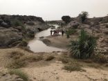 غرق شاب يمني في مستنقع مياه راكدة بمجرى وادي قصي