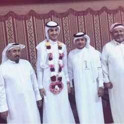 مدير مكتب تحقيق الرؤية بوزارة الشؤون البلدية والقروية القحطاني يزور جناح أمانة جازان ويشكر أمينها الدبيان