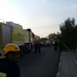 الدفاع المدني يباشر حريقًا اندلع في مستشفى العارضة بجازان