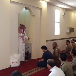 قبيلة ال يحمد تكرم مصابها بالحد الجنوبي علي الزهراني، وزملائه بالحد يشاركونه التكريم