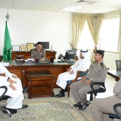 أمير منطقة جازان بالنيابة يستقبل مشايخ وأعيان وادي جازان