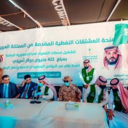وصول أولى دفعات منحة المشتقات النفطية السعودية إلى ميناء عدن في اليمن