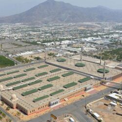 المظلات الشمسية .. توفر الوقاية للحجاج في مشعر عرفات