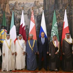 ملك بريطانيا يستقبل الرئيس الأمريكي