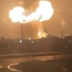 عواصف رعدية مصحوبة بأمطار غزيرة على منطقة جازان