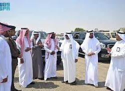 وزير الداخلية وأمير جازان ونائبه يعزّون “الفيفي” في وفاته ابنه “مبارك”