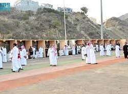 أطفال جازان .. حضور وتفاعل مع فعاليات “حصاد البن” في محافظة الداير