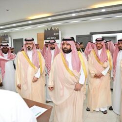 أمير منطقة جازان ونائبه يلتقيان مشايخ وأهالي محافظة الدائر