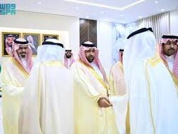 أمير منطقة جازان ونائبه يزوران عضو مجلس الشورى المدخلي