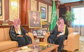 نائب أمير جازان يستقبل المستشار الشرعي بفرع الإفتاء بالمنطقة
