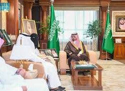 أمير منطقة جازان يستقبل مدير فرع وزارة البيئة والمياه والزراعة