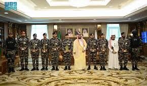أمير جازان يستقبل قائد قوة أمن المنشآت بالمنطقة