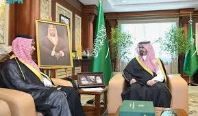 نائب أمير جازان يستقبل مدير فرع إدارة المجاهدين بالمنطقة