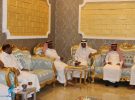 نائب أمير جازان يستقبل مشائخ الطمحة