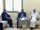 محافظ المسارحة يرعى تكريم بلدية المضايا للجهات المشاركة في احتفالات الوطن بمركز الحكامية
