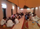 ابناء محافظة ابو عريش يقومون بإفطار جماعي