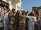 رئيس بلدية ضمد يزور مصابي جيش الشرعية اليمني ويوجه بإنارة فناء المستشفى الخارجي
