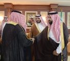 أمير جازان بالنيابة يستقبل محافظ ومشايخ الداير بني مالك..