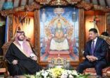 الرئيس المنغولي يستقبل سمو الأمير تركي بن محمد بن فهد