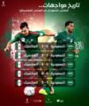 نتائج مباريات  السعودية والمكسيك السابقة