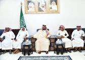 أمير منطقة جازان بالنيابة ينقل تعازي القيادة لذوي شهداء الواجب من أبناء الداير بني مالك