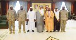 أمير منطقة جازان يستقبل الشيخ د. سعيد بن مسفر