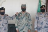 *سعادة قائد حرس الحدود بمنطقة جازان يقلد صيرم رتبته الجديدة*