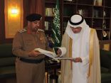 أمير جازان يستقبل مدير الدفاع المدني بالمنطقة