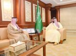 سمو أمير جازان بالنيابة يستقبل مدير التعليم المكلف بالمنطقة