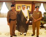 أمير جازان يقلد مساعد مدير الشرطة “القحطاني ” رتبة لواء