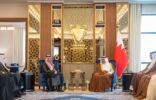 ولي عهد مملكة البحرين يستقبل وزير الخارجية