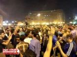 بالصور ..أنصار ” مرسي ” يتظاهرون بميدان التحرير للمره الاولى منذ عزله