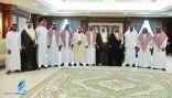 نائب أمير جازان يستقبل مشائخ الطمحة