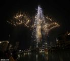 الالعاب النارية تزين سماء دبي ابتهاجا بفوزها بمعرض إكسبو 2020