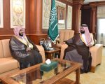 نائب أمير منطقة جازان يستقبل مدير عام فرع الشؤون الإٍسلامية بجازان.