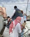 مياه جازان توزع ٢٠ الف عبوة مياه على متضررين سيول جازان