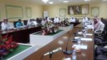 بحضور الراجحي الاجتماع الأول للمجلس المحلي بمحافظة الأحد .