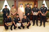 أمير جازان يطلع على التقرير الإحصائي لدوريات الأمن بالمنطقة