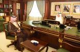 أمير جازان يستقبل مدير خدمات المياه بالمنطقة