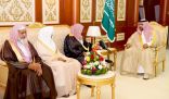سمو نائب أمير جازان يستقبل رئيس محكمة الاستئناف والمشايخ والقضاة ..
