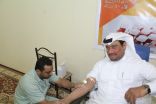 رئيس مركز ريم يدشن حملة التبرع بالدم ( جنود الوطن في عيون ريم ….دمنا لجنودنا )