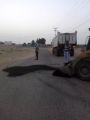 بلدية صامطة تقوم بصيانة ومعالجة”حفر”الشوارع
