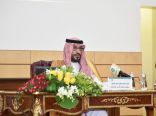 الأمير د.فيصل بن محمد بن ناصر يلقي محاضرة عن مستقبل المنظمات الإرهابية