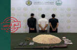 القبض على 3 أشخاص في جازان لترويجهم (132,330) قرص “إمفيتامين”
