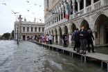 المياه تغمر “فينيسيا” وطقس سيئ في باقي مدن إيطاليا