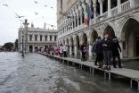 المياه تغمر “فينيسيا” وطقس سيئ في باقي مدن إيطاليا